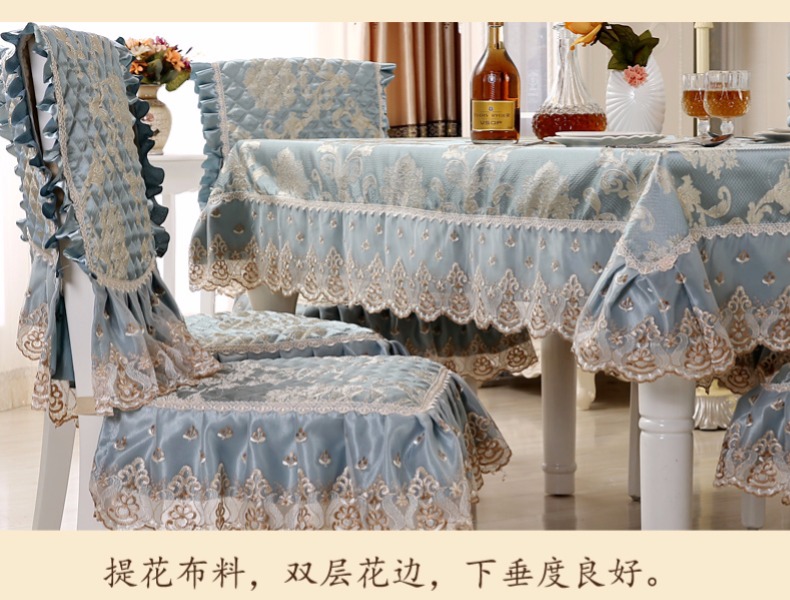 Jane Châu Âu vải bảng vải khăn trải bàn ghế ăn gói đệm đệm đệm bàn cà phê khăn trải bàn ghế bìa Trung Quốc khăn trải bàn tùy chỉnh