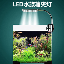 Guanke led fish tank clip light Aquarium mini fish tank light Small turtle tank light Aquatic plant clip light Waterproof