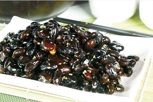 Yanbian Korean mixed black beans Northeast specialty black bean kimchi pickles black bean salty taste 500g
