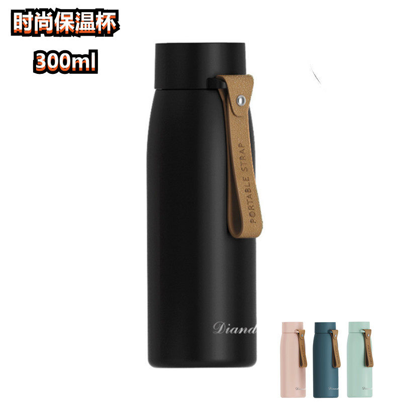 304 stainless steel male and female student thermos cup high-end portable simple fashion Korean creative water cup gift cup
