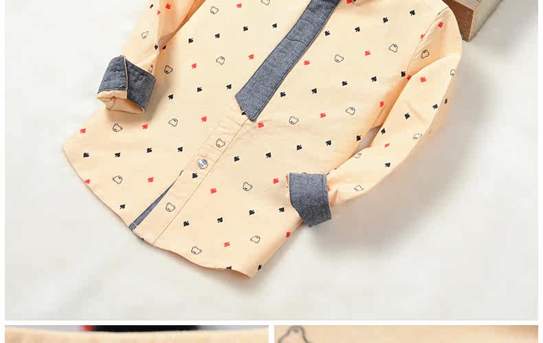 Chemise garcon à manche longue - Ref 2074690 Image 29