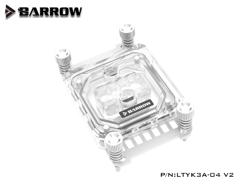 Barrow CPU Water Cooling Block For AMD INTEL LGA1700/115x/AM4/AM3