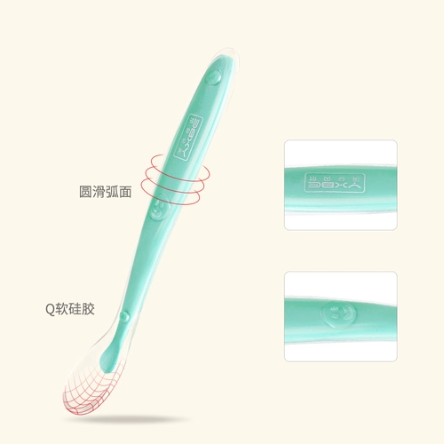 Детская силиконовая посуда для новорожденных, ложка для еды, обеденная тарелка