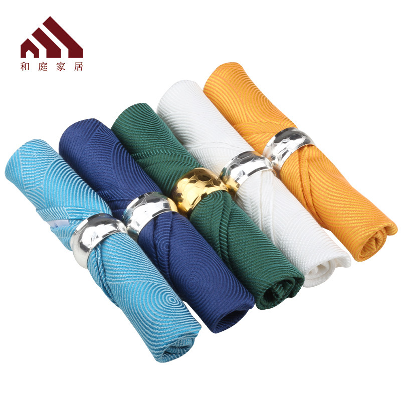 Hotel Upscale Special Mouth Clog cup Bufold Fins Dining Room Home Light And Luxurious Interboard With a Napkin Compartment