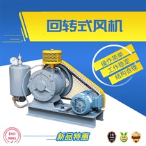 Large air volume industrial rural sewage treatment aeration low noise rotary blower 220V 380V blower