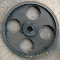 Rotary blower belt pulley with low noise rotary blower sewage treatment aerator