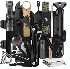 Сумка для лекарств, мелочей 新款升级装备 探险求生毯点火套装多配件野外生存羊角锤急救盒