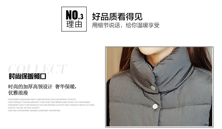 2018 thu đông mới xuống áo vest cotton nữ ngắn phần vest mỏng giảm béo vest vest ấm áp hàn quốc váy nữ