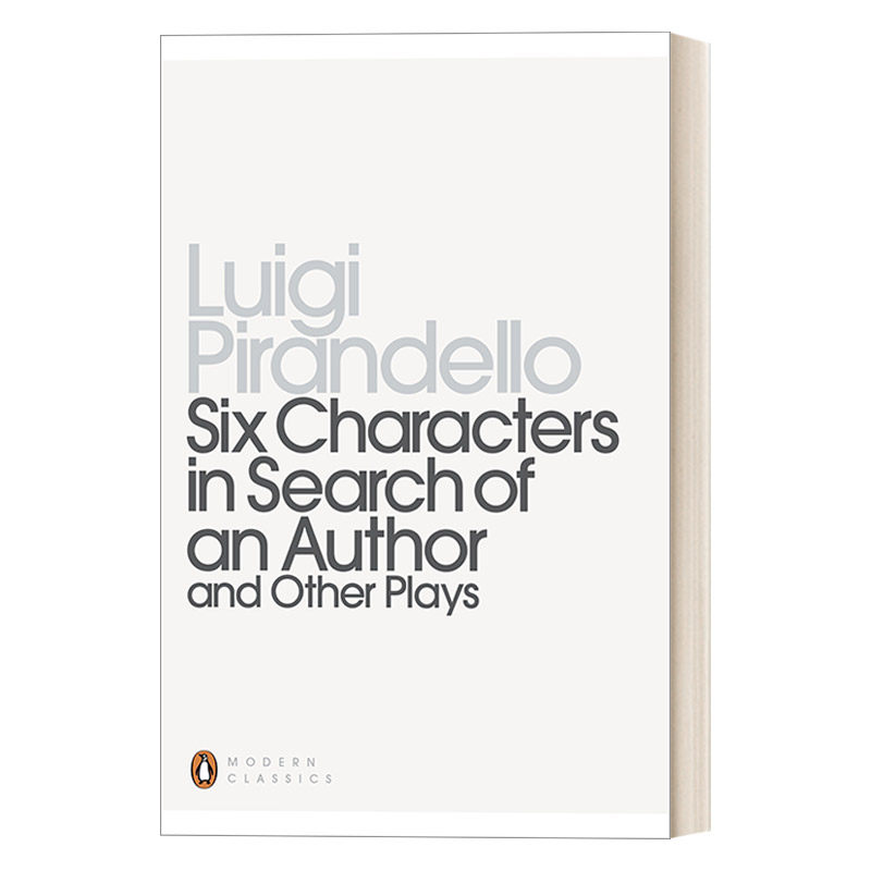 英文原版 Six Characters in Search of an Author and Other Plays 六个寻找剧作家的角色与 ...