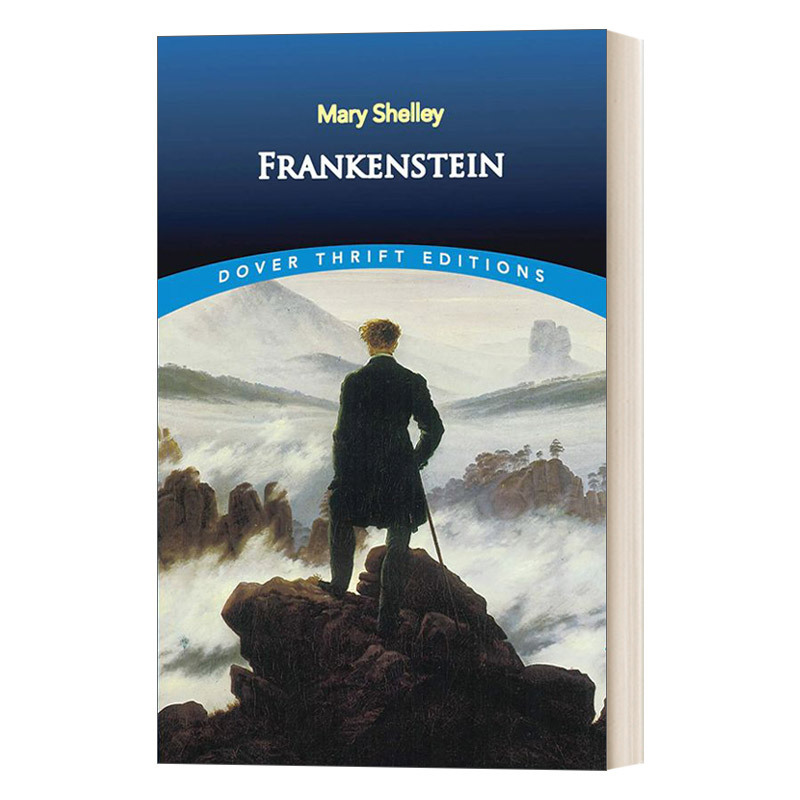 English Original Version Frankenstein the Mother of Science Fiction Novels, Mary Shelley Dover Thrift Editions English Edition Imported English Original Books