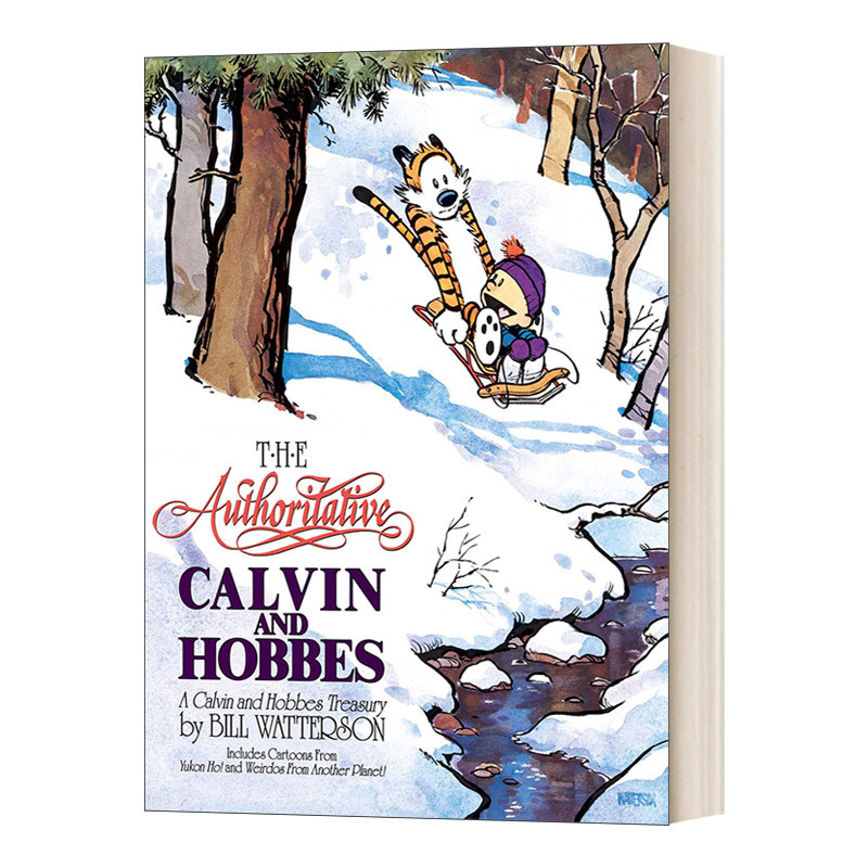 Hardcover English Original Edition the Authoritative Calvin and Hobbes Calvin and Hobbes English Version Imported English Original Book