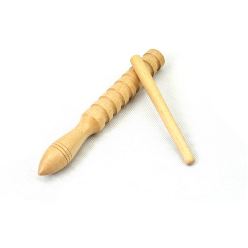 Nhịp điệu gậy Orff trẻ em bộ gõ giáo dục sớm đồ chơi âm nhạc dạy học hỗ trợ cạo râu bằng gỗ nhạc cụ cho bé