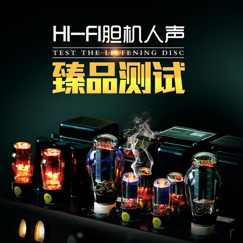Car Cd Disc Audiophile Vocal Tube Amp Test Hifi Lossless High-Quality Car Music Disc Original Genuine