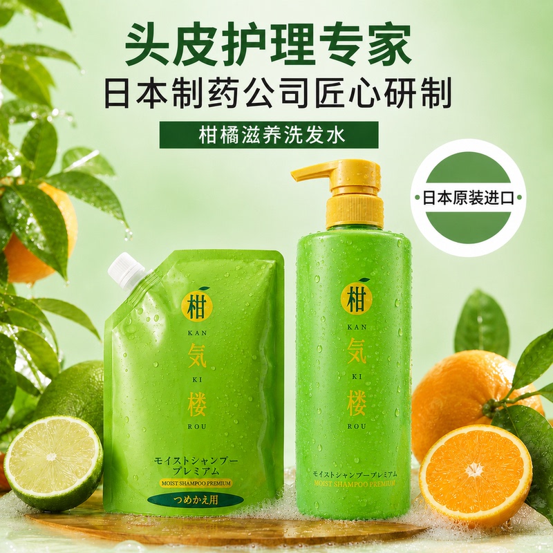 Japanese Kanqilou Shampoo, Hair Conditioner, Nutrient Solution, Anti-Dandruff, Silicone-Free, Oil Control, Volumizing, Anti-Hair Loss, Smooth, Suitable for Pregnant Women