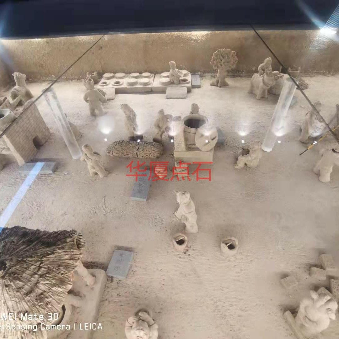 Clay model design and production Beijing scene restoration model design new product creative hand-made painting