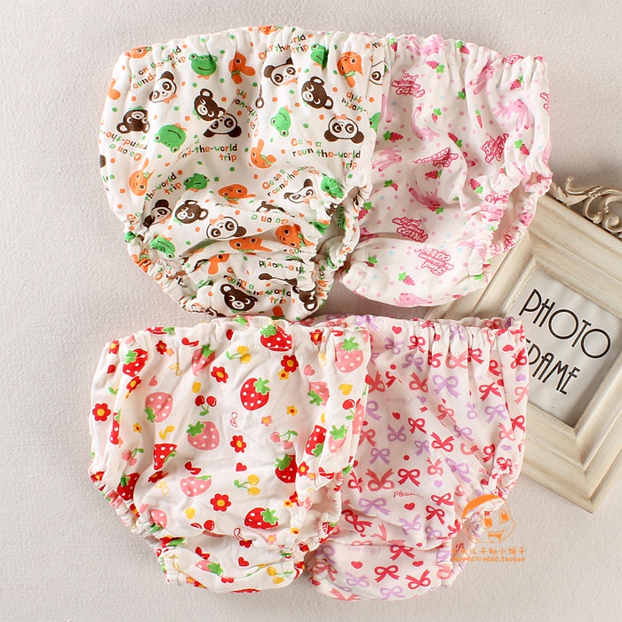 Japanese children's clothes girl cute bread pants 100 - 130 yards