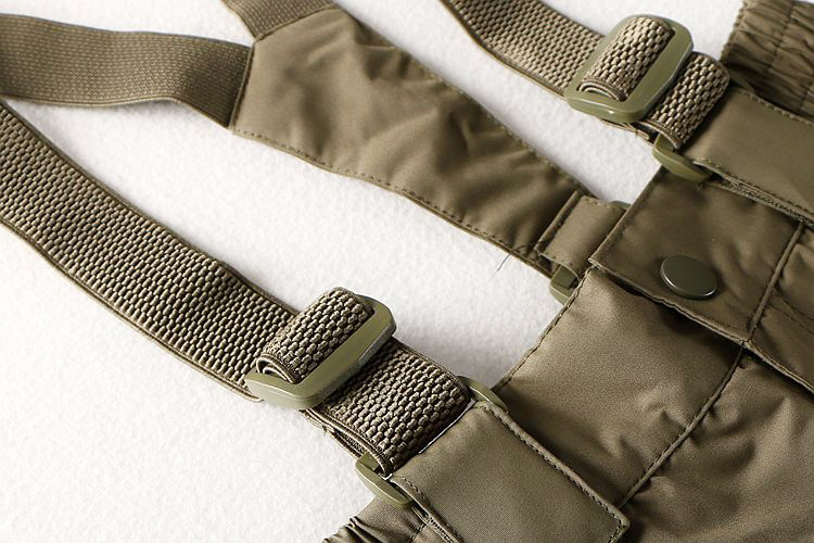 Детский ветрозащитный водонепроницаемый удерживающий тепло лыжный комбинезон для мальчиков, утепленные удерживающие тепло дорожные штаны Small Ishikawa 