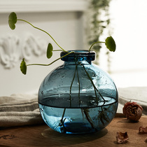 FRESH RETRO ART VASES CREATIVE GLASS INS FLORAL LIVING ROOM FLOWERS FLOWER ARRANGEMENT HYDROPONIC SMALL VASE SWING PIECES