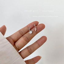 2021 New Tide Cute Little Bear Ears Nails Women Ins South Korea Temperament Net Red Personality Brief Small Earrings