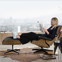 Ims Designer Genuine Leather Casual Balcony Deck Chair emperor chair owner sofa Jane about single sloth man sofa chair