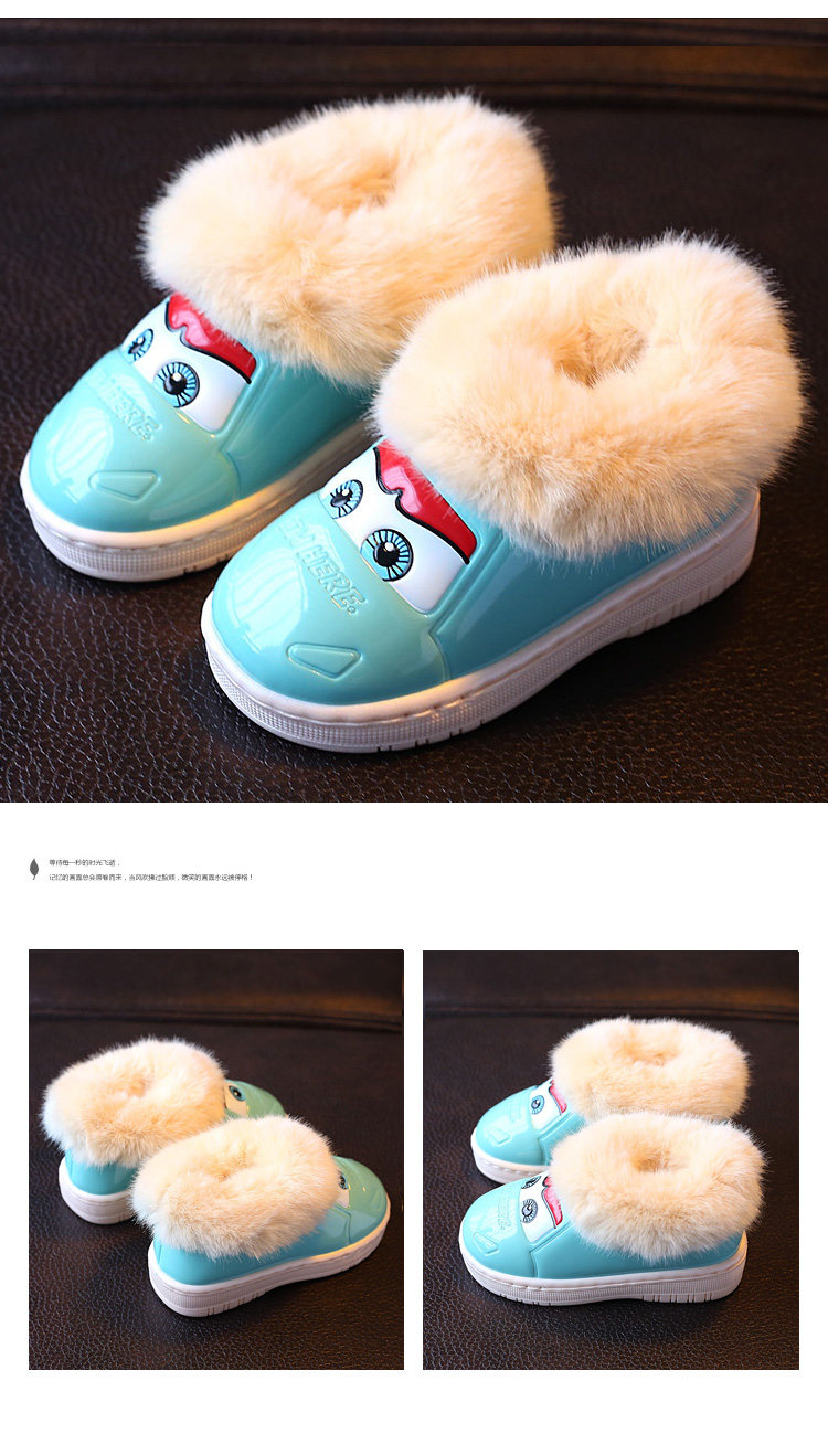 Chaussons enfants en autre pour hiver - semelle caoutchouc Wear - Ref 1006147 Image 16
