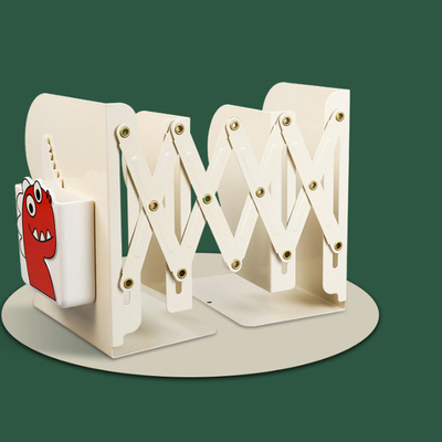 创意可伸缩书立架学生用书立收纳书架