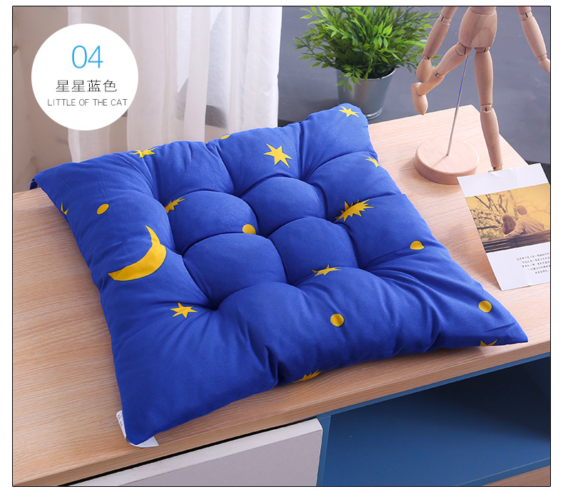 Vuông đệm vi tính văn phòng ghế mat dày mùa đông con ghế ăn đệm ghế lớp học sinh pad - Ghế đệm / đệm Sofa nệm ngồi ghế gỗ