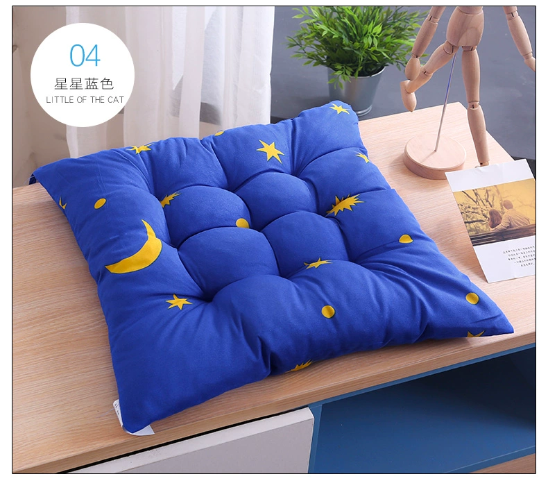 Vuông đệm vi tính văn phòng ghế mat dày mùa đông con ghế ăn đệm ghế lớp học sinh pad - Ghế đệm / đệm Sofa