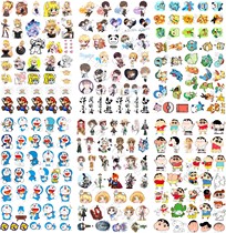 Anime Crayon Chan Mario Kubaj tattoo sticker Halloween children cartoon tattoo sticker Doraemon