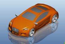 Generation painting 3D modeling PROEUGSW3D to 2DCAD drawing drawing drawing parts drawing