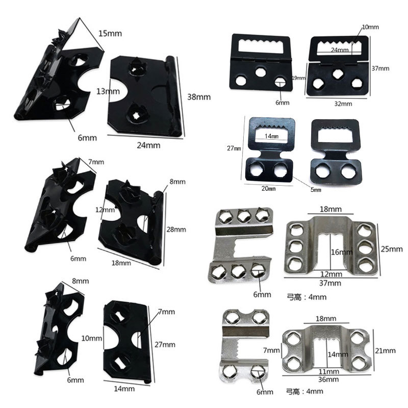 Black Nail-On Hinge Picture Frame Stand Support Leg Connecting Piece Picture Frame Wall Hanging Hardware Accessories Concealed Hanging Profile Hanging Black Nail-On Hinge Picture Frame Stand Support Leg Connecting Piece Picture Frame Wall Hanging Hardware Accessories Concealed Hanging Profile Hanging