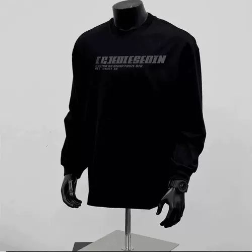 Трендовый хлопковый лонгслив, в американском стиле