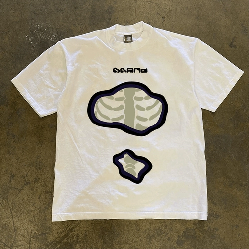 Зарубежные зарядные товары ~ Футтер снят из футболок с короткими рукавами на иностранной торговле.