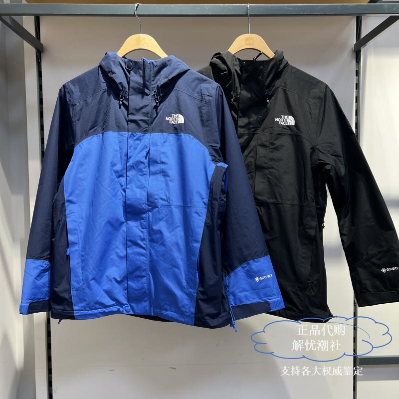 Thenorthface North Face 2026 New Men's Outdoor Gtx Waterproof Jacket with Optional Inner Liner 8F1C