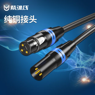 Ультрафиолетовый Cannon Line Public Mother Audio Line Professional Microfen XLR Capital Mixing Terminal Portrait Micro