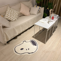 Sheet Pieces Acins Wind Cute Cartoon Lamb Suede Rug Home Bathroom Ground Mat Home Mat Decorated Puppy Ground Mat