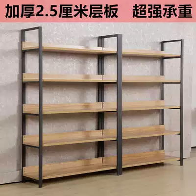 Boutique cosmetics display cabinet shelf display rack free combination shoe rack shelf bookshelf storage cabinet floor-to-ceiling household