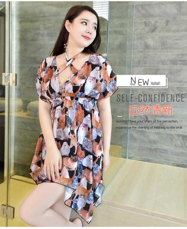 Kích thước lớn bikini nữ béo mm che bụng mỏng gợi cảm váy ba mảnh thép tấm tập hợp áo tắm boxer áo tắm - Bikinis đồ bơi nữ dạng quần cạp cao
