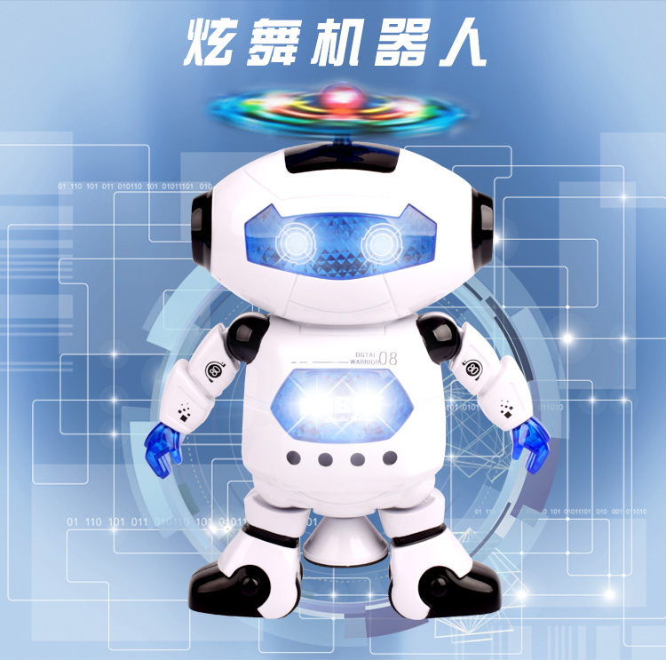 Gian hàng đồ chơi nhảy điện robot sáng tạo âm nhạc thông minh điều khiển từ xa mô hình robot quà tặng trẻ em do choi