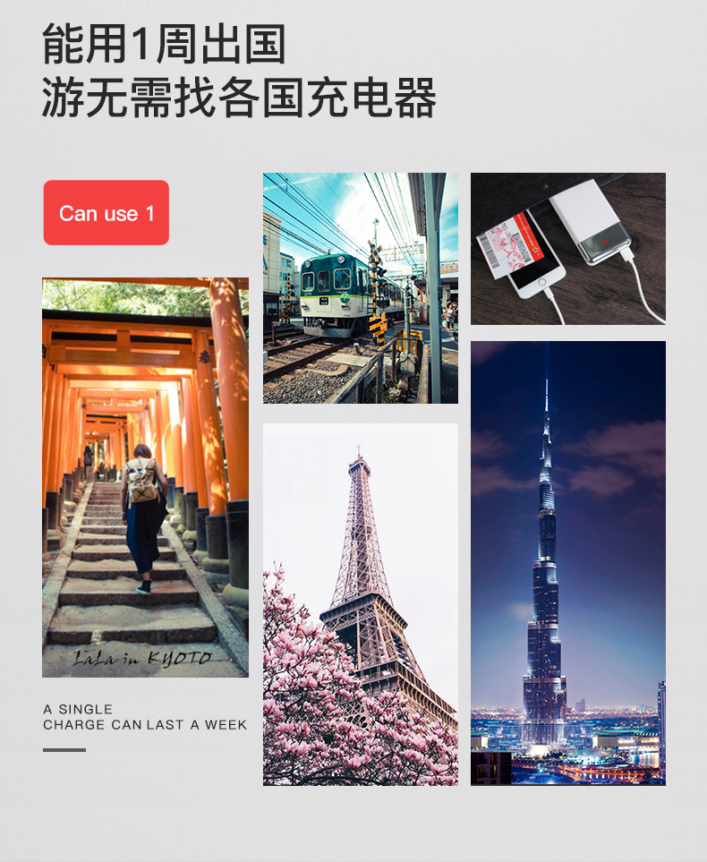 Yu Bo Bảo phí sạc Po 20000m số lượng đáng kể 20.000 mA của Apple vivo khối kê OPPO Huawei chính hãng phổ biến điện thoại di động điện ba-input - Ngân hàng điện thoại di động sạc dự phòng topk