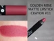 [Spot] Son môi vàng hồng tự động bút son môi mờ mờ được khuyến nghị 11/18/21 son clio mad matte