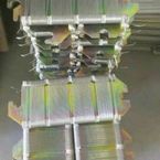 Plate type resistor ZB2-18 ohm 4.4 amp wire through 1.0 mm weight 0.76 kg plate type resistor