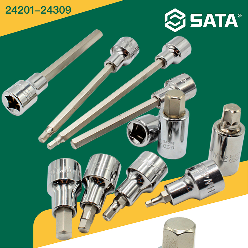 Seda tool inner hexagonal sleeve 12 5MM lengthened inner hexagonal screwup head screwdriver head sleeve wrench 24301