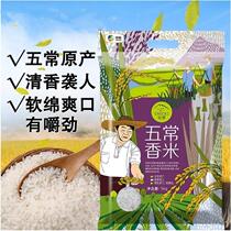 2 bags of COFCO Fresh Five fragrant rice 5kg rice new rice long grain rice fragrant rice 10kg first grade japonica rice