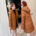 Quần áo cotton chống mùa nữ chính hãng dài phần phiên bản Hàn Quốc dày ấm ấm lỏng lẻo là áo khoác mỏng mùa đông hoang dã nữ triều