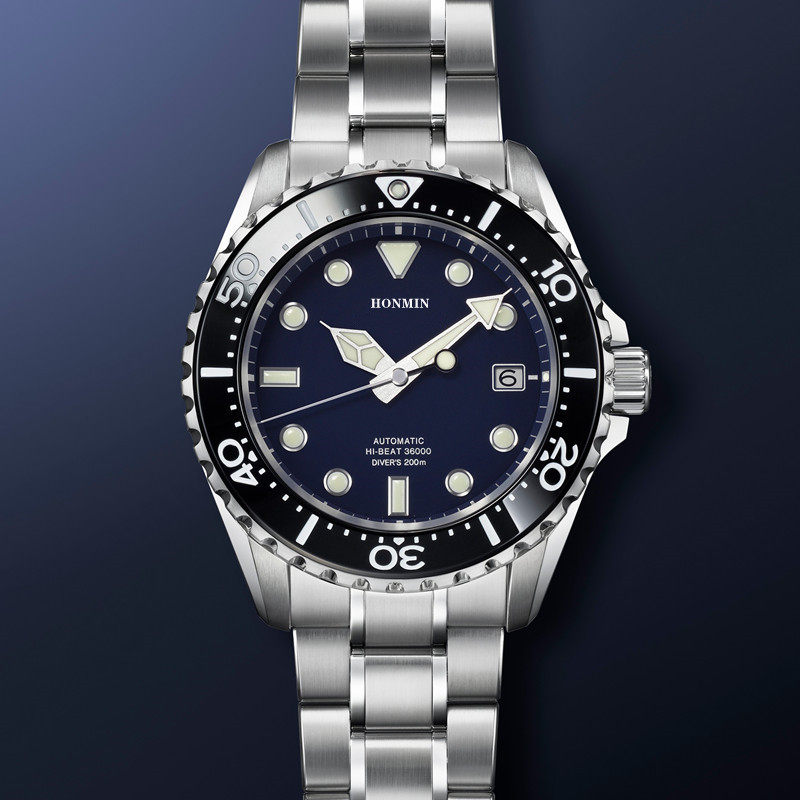 Classic Automatic Sports Watch With Luminous Hands For Business_voghion.com