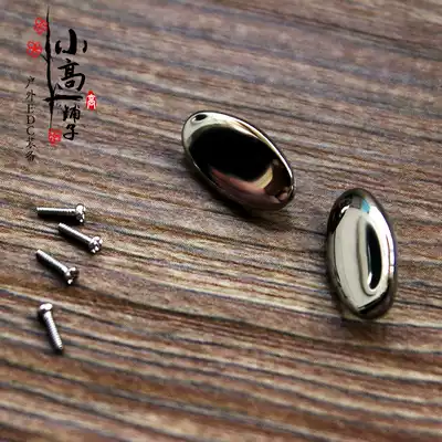 Pure titanium glasses nose holder (pair)Antibacterial non-corrosive but not sensitive to send screwdriver screws