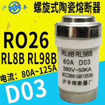 Shanghai Feng Fuse Fuse Fuse Fuse Fuse RL98B RL8B D03 80A 100A 125A 380V