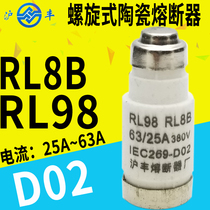 Shanghai Feng RO26 RL8B Ceramic Insurance Tube 63 Type 25A 32A 40A 50A 63A R026 380V
