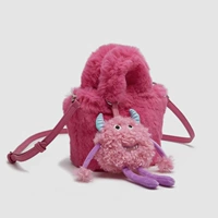 Монстр роза красный с кулоном